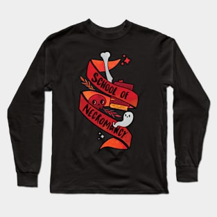 School of Necromancy DnD Long Sleeve T-Shirt